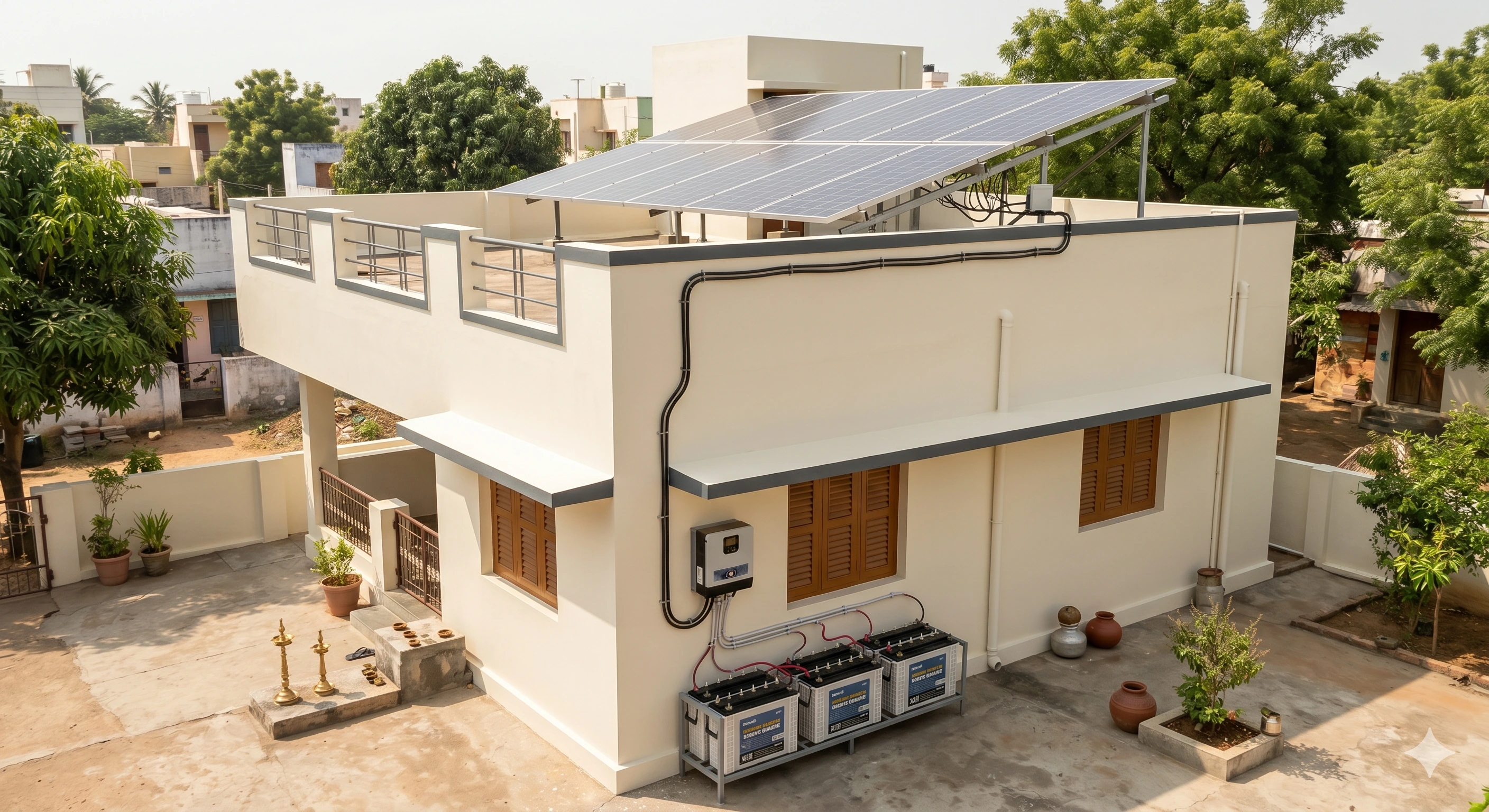 off-grid solar system Tamil Nadu